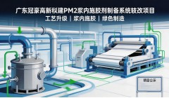 广东冠豪高新拟建PM2浆内施胶剂制备系统技改项目