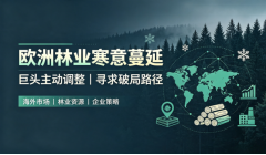 欧洲林业寒意蔓延 巨头主动调整破局