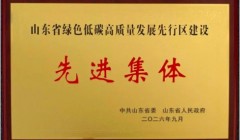 绿色是高质量发展的底气与增量——亚太森博捧回省级先进集体行业“唯一”